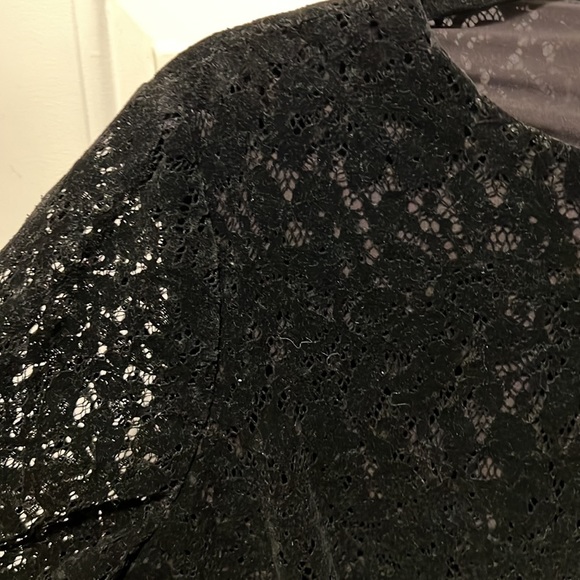 Nordstrom Velvet black cocktail dress - Picture 10 of 11